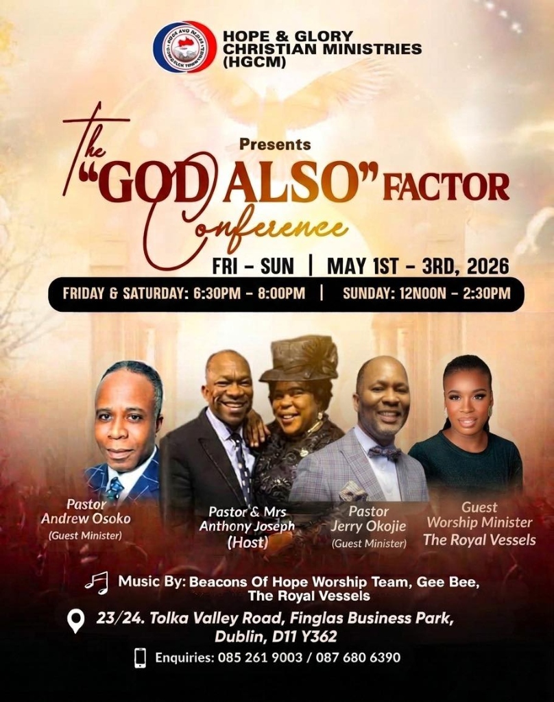 The God Also Factor Conference Poster